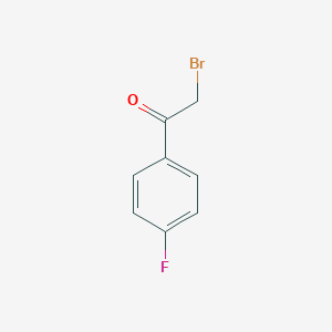 molecular formula C8H6BrFO B032570 2-溴-1-(4-氟苯基)乙酮 CAS No. 403-29-2