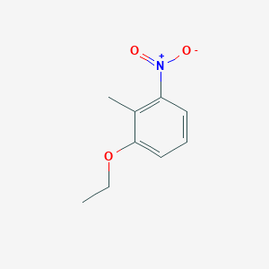 molecular formula C9H11NO3 B3257014 1-ethoxy-2-methyl-3-nitrobenzene CAS No. 28148-27-8