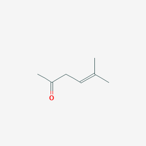 molecular formula C7H12O B3257107 5-methylhex-4-en-2-one CAS No. 28332-44-7