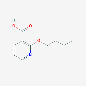 molecular formula C10H13NO3 B3257115 2-Butoxy-nicotinic acid CAS No. 28355-23-9