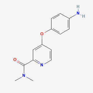 4-(4-aminophenoxy)-N,N-dimethylpyridine-2-carboxamide