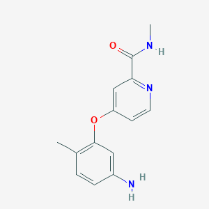 4-(5-amino-2-methylphenoxy)-N-methylpyridine-2-carboxamide