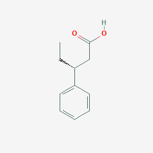 Benzenepropanoic acid, beta-ethyl-, (betaR)-