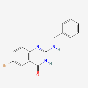 2-(Benzylamino)-6-bromoquinazolin-4(3H)-one