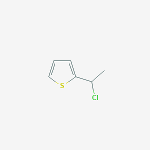 molecular formula C6H7ClS B3257257 2-(1-Chloroethyl)thiophene CAS No. 28612-98-8