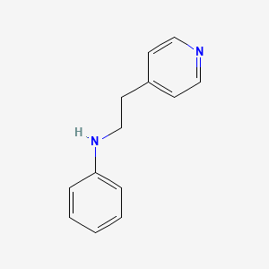 molecular formula C13H14N2 B3257287 N-(2-(Pyridin-4-yl)ethyl)aniline CAS No. 28683-44-5