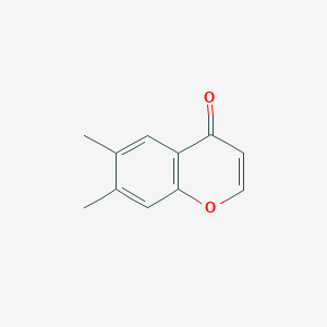 molecular formula C11H10O2 B3257415 6,7-Dimethylchromone CAS No. 288399-56-4
