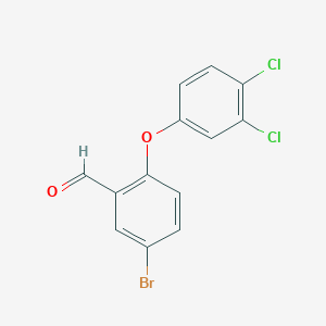 5-Bromo-2-(3,4-dichlorophenoxy)benzaldehyde