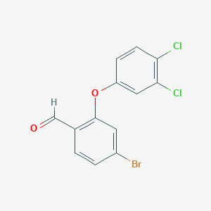 4-Bromo-2-(3,4-dichlorophenoxy)-benzaldehyde