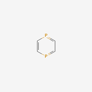 molecular formula C4H4P2 B3257505 1,4-Diphosphinine CAS No. 290-78-8