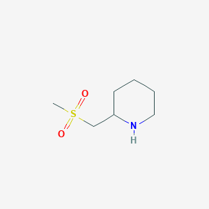 2-(Methylsulfonylmethyl)piperidine