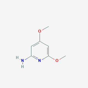 molecular formula C7H10N2O2 B032576 4,6-Dimethoxypyridin-2-amine CAS No. 914348-23-5