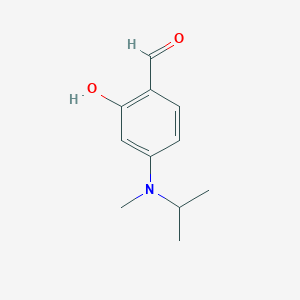 2-Hydroxy-4-[methyl(propan-2-yl)amino]benzaldehyde