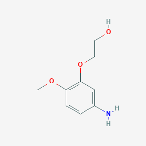2-(5-Amino-2-methoxyphenoxy)ethan-1-ol