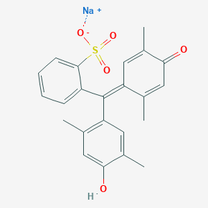 molecular formula C23H21NaO5S B3258334 XYLENOL BLUE  SODIUM SALT  INDICATOR CAS No. 303136-70-1
