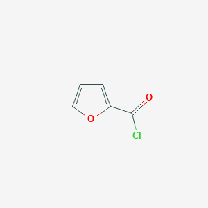 molecular formula C5H3ClO2 B032585 2-Furoyl chloride CAS No. 527-69-5