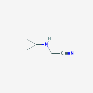 molecular formula C5H8N2 B3258753 2-(Cyclopropylamino)acetonitrile CAS No. 30858-68-5