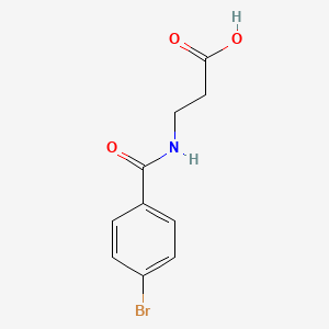 molecular formula C10H10BrNO3 B3258873 3-[(4-Bromophenyl)formamido]propanoic acid CAS No. 310457-07-9