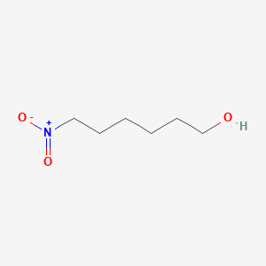 molecular formula C6H13NO3 B3259507 6-Nitro-1-hexanol CAS No. 31968-54-4
