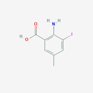 2-Amino-3-iodo-5-methylbenzoic acid