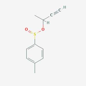 4-Methylbenzenesulfinic acid 1-methyl-2-propynyl ester