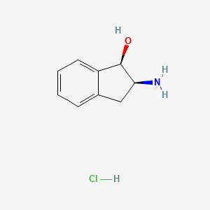 (1R,2S)-2-Amino-2,3-dihydro-1H-inden-1-ol;hydrochloride
