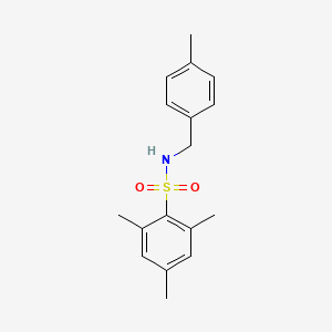 2,4,6-trimethyl-N-(4-methylbenzyl)benzenesulfonamide
