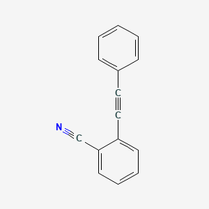 molecular formula C15H9N B3259641 2-(Phenylethynyl)benzonitrile CAS No. 32183-76-9
