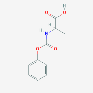 2-[(Phenoxycarbonyl)amino]propanoic acid