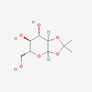 (3aR,5R,6S,7S,7aR)-5-(hydroxymethyl)-2,2-dimethyl-5,6,7,7a-tetrahydro-3aH-[1,3]dioxolo[4,5-b]pyran-6,7-diol
