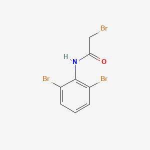 molecular formula C8H6Br3NO B3259777 2-Bromo-N-(2,6-dibromophenyl)acetamide CAS No. 32428-76-5