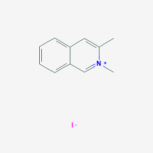 molecular formula C11H12IN B3259783 2,3-Dimethylisoquinolin-2-ium iodide CAS No. 32431-36-0
