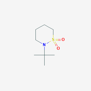 2-Tert-butyl-1lambda6,2-thiazinane-1,1-dione