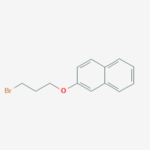 molecular formula C13H13BrO B3259806 2-(3-Bromopropoxy)naphthalene CAS No. 3245-62-3