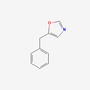 molecular formula C10H9NO B3260365 5-Benzyloxazole CAS No. 32999-00-1