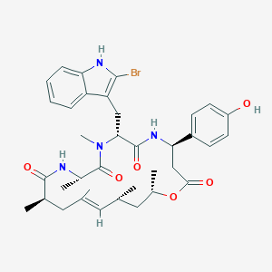 molecular formula C36H45BrN4O6 B032604 Jasplakinolide CAS No. 102396-24-7