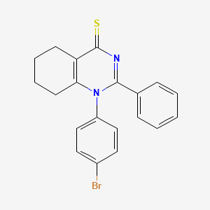 1-(4-bromophenyl)-2-phenyl-5,6,7,8-tetrahydroquinazoline-4(1H)-thione