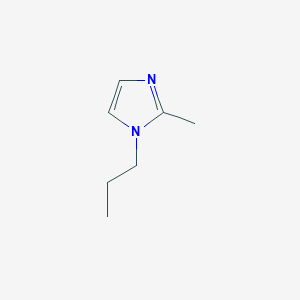 molecular formula C7H12N2 B3260625 1-propyl-2-methylimidazole CAS No. 33214-18-5