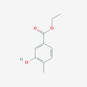molecular formula C10H12O3 B3260747 Ethyl 3-hydroxy-4-methylbenzoate CAS No. 33414-48-1