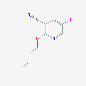 2-Butoxy-5-iodo-nicotinonitrile