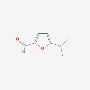 molecular formula C8H10O2 B3260870 5-Isopropylfuran-2-carbaldehyde CAS No. 33554-11-9