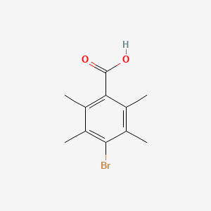 molecular formula C11H13BrO2 B3260902 4-Bromo-2,3,5,6-tetramethylbenzoic acid CAS No. 3360-64-3