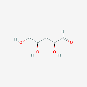 molecular formula C5H10O4 B3261168 3-deoxy-d-ribose CAS No. 3396-73-4
