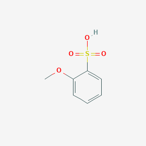 molecular formula C7H8O4S B3261326 2-Methoxybenzenesulfonic acid CAS No. 34256-00-3