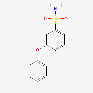 molecular formula C12H11NO3S B3261328 3-Phenoxybenzenesulfonamide CAS No. 342612-99-1