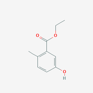 molecular formula C10H12O3 B3261333 Ethyl 5-hydroxy-2-methylbenzoate CAS No. 34265-55-9