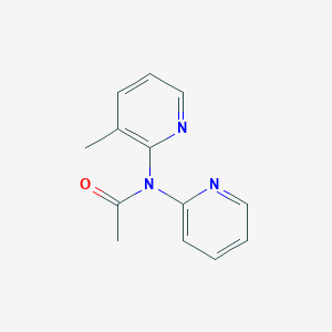 molecular formula C13H13N3O B3261335 N-(3-Methylpyridin-2-yl)-N-(pyridin-2-yl)acetamide CAS No. 342653-89-8