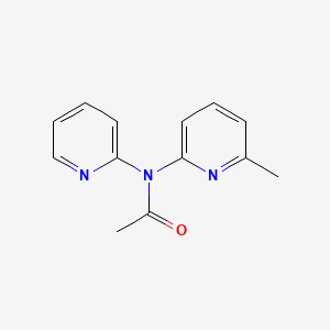 molecular formula C13H13N3O B3261339 N-(6-Methylpyridin-2-yl)-N-(pyridin-2-yl)acetamide CAS No. 342653-90-1