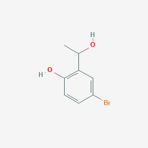 4-Bromo-2-(1-hydroxyethyl)phenol