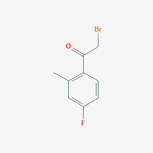 2-Bromo-1-(4-fluoro-2-methylphenyl)ethanone